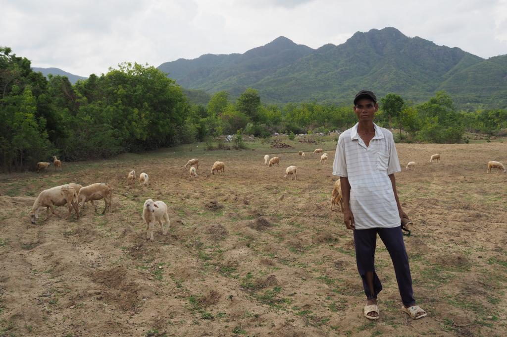 Farmer in Ninh Thuan